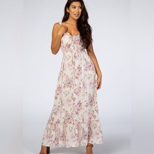 Pink Blush maternity dress